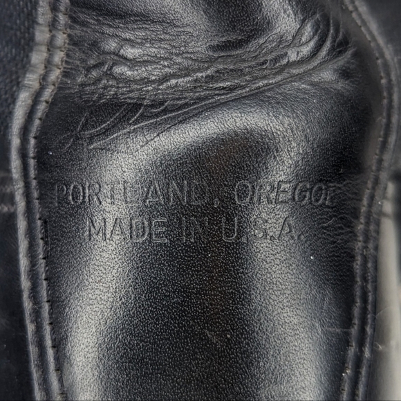 Danner Acadia boots 8" tactical black leather canvas lace up men's size 10 - Picture 7 of 8